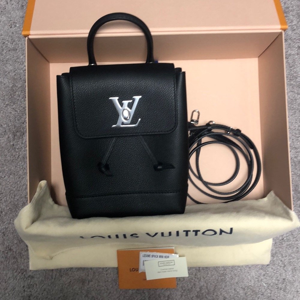 Brand new Louis Vuitton LOCKME BACKPACK MINI